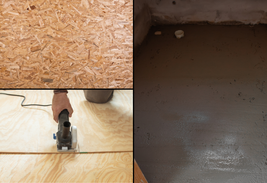 Subfloor Options